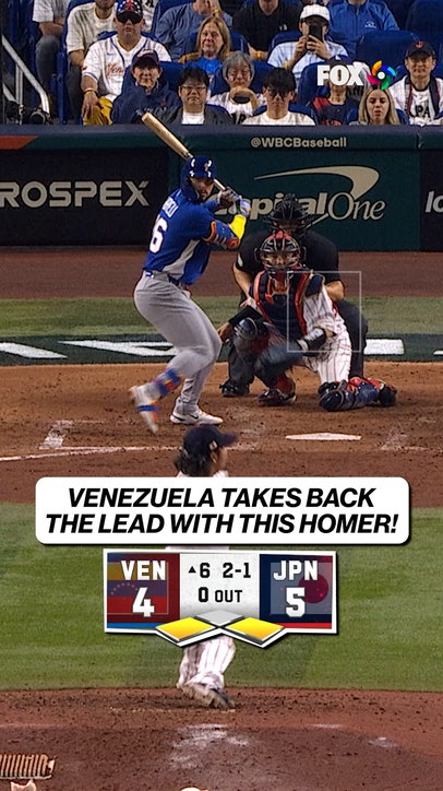 MUST WATCH BASEBALL! Venezuela regains the lead vs. Japan