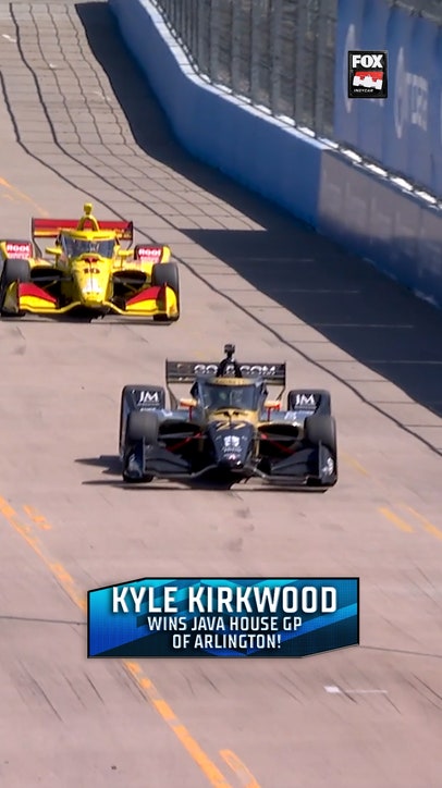 Kyle Kirkwood wins the Java House Grand Prix of Arlington!