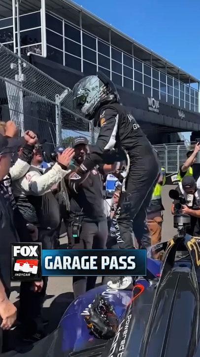 INDYCAR’s first Java House Grand Prix of Arlington podium! 🍾🏁