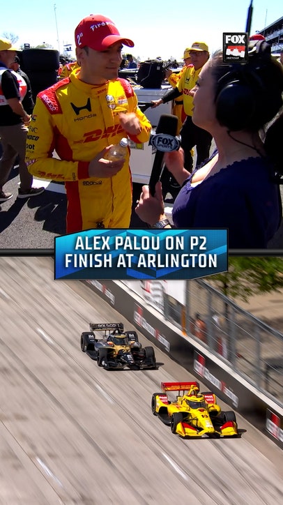Alex Palou on his P2 finish and Kyle Kirkwood's pass for the lead