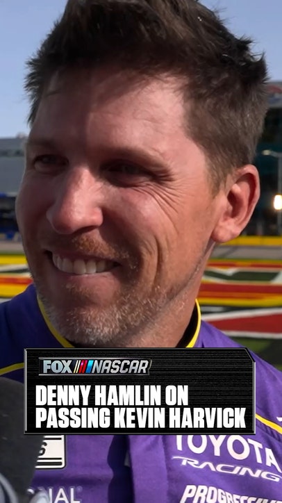 Denny Hamlin made some serious history in Sin City today 👀