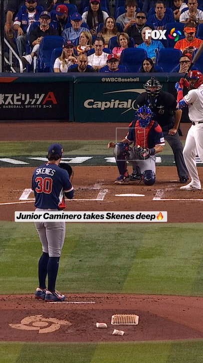 Caminero takes Skenes DEEP 😱