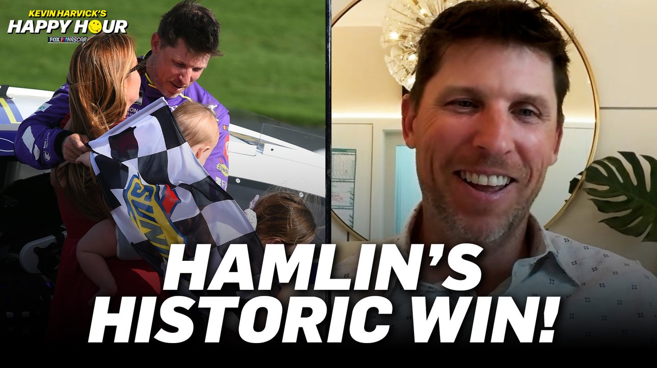 Denny Hamlin Opens Up About Emotional Vegas Win and Passing Kevin Harvick on All-Time Wins List