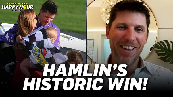 Denny Hamlin Opens Up About Emotional Vegas Win and Passing Kevin Harvick on All-Time Wins List