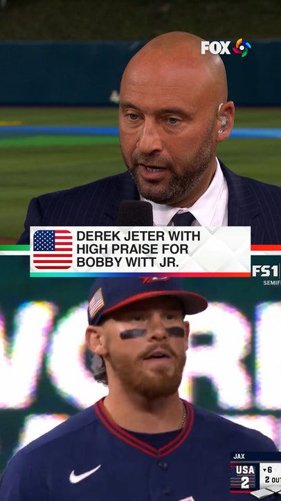 Derek Jeter says Bobby Witt Jr. is one of, if not his favorite player to watch 🙌