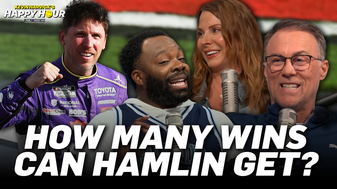 Denny Hamlin Wins at Las Vegas After WILD Comeback Through the Field!
