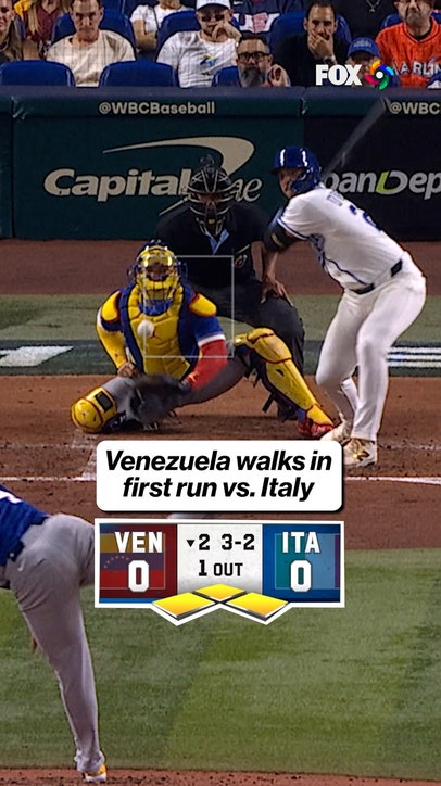 He walked in the first run 😬