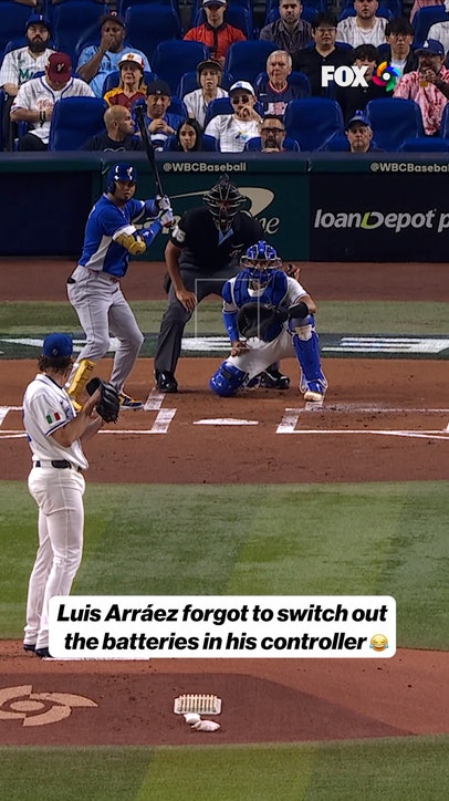 Average Luis Arráez take pitch experience 🪫😅