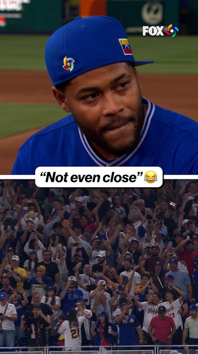 Maikel García not holding back on the KC fans 😂