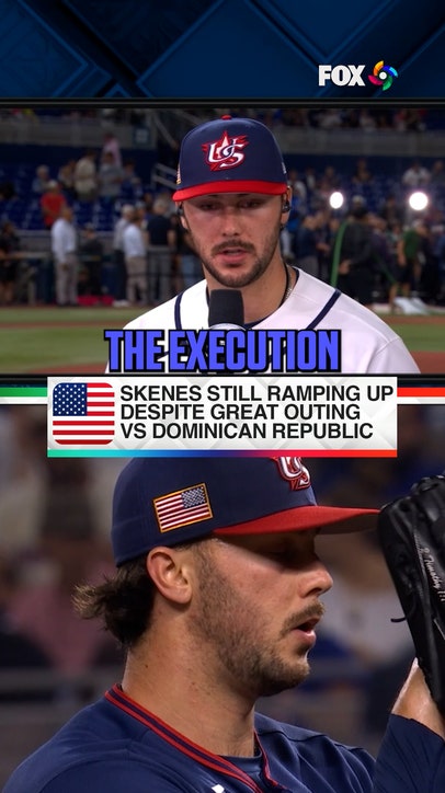 Paul Skenes is still heating up after great outing vs. Dominican Republic 🔥