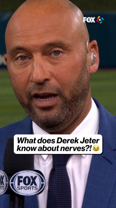 Derek Jeter is a man with no nerves 🧊