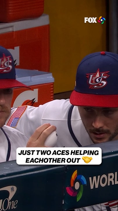 Logan Webb and Paul Skenes making the most of their final day on the same team 🇺🇸