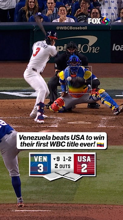 Venezuela defeats USA and wins their first WBC 🇻🇪