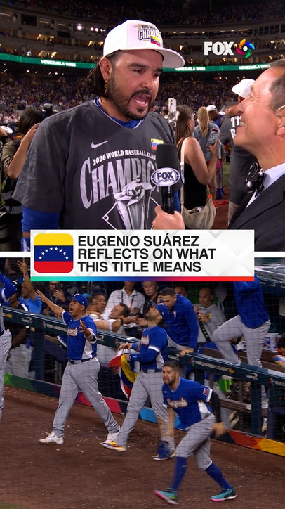 Eugenio Suárez gives all the glory to God 🇻🇪