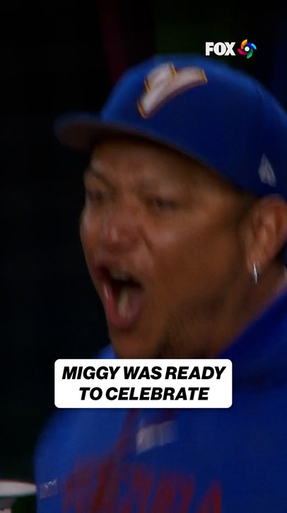 Miguel Cabrera was ready for this championship! 🇻🇪