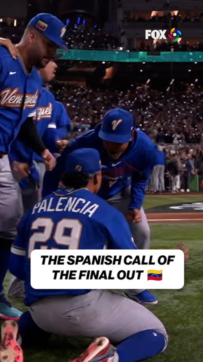 The Spanish call of the final out 🇻🇪🗣️
