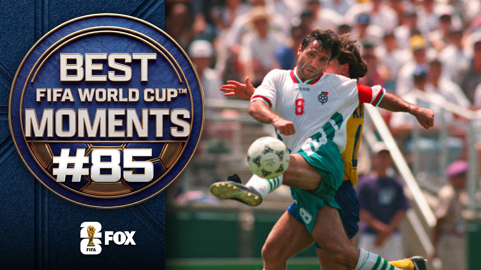 Stoichkov At His Peak 🔥 No. 85 in Best FIFA World Cup™ Moments 🏆