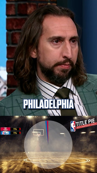 The Lakers receive a bigger chunk of Nick Wright's latest NBA Title Pie 👀🥧