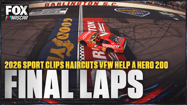 FINAL LAPS: Justin Allgaier takes checkered flag at Darlington Raceway | NASCAR on FOX