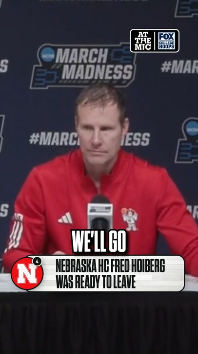 Nebraska HC was ready to dip 😅