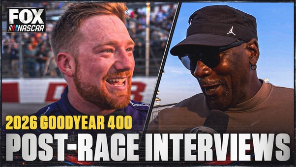 Tyler Reddick, Michael Jordan, Brad Keselowski & more Post-Race Interviews after Goodyear 400 🏁