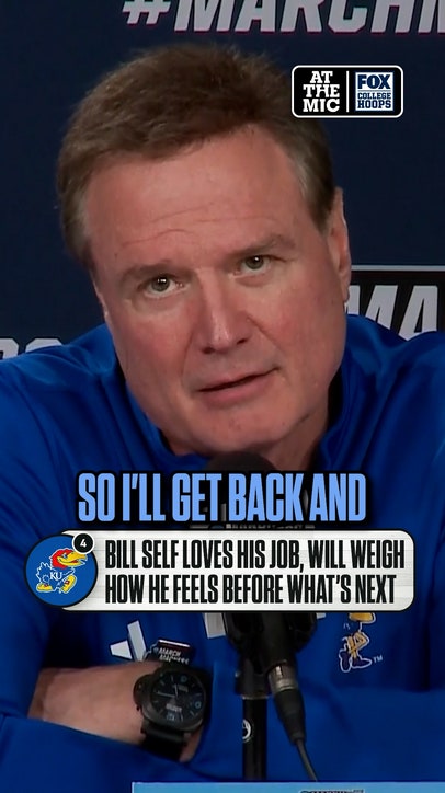 Kansas HC Bill Self will take time to evaluate his future following a loss to St. John’s in the round of 32