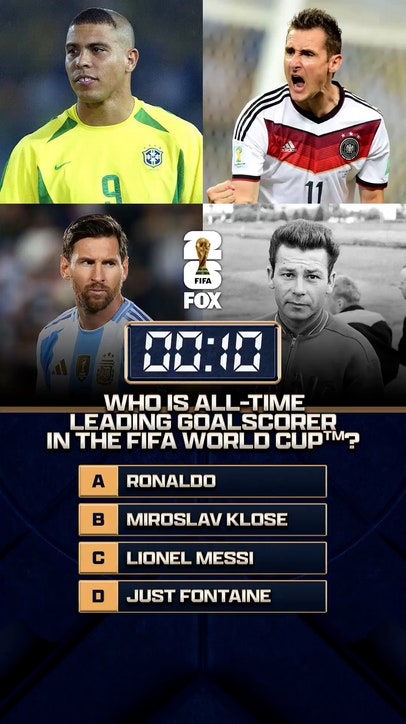 80 days until the FIFA World Cup on FOX! Who is the all-time leading goalscorer in the FIFA World Cup 🌍🏆
