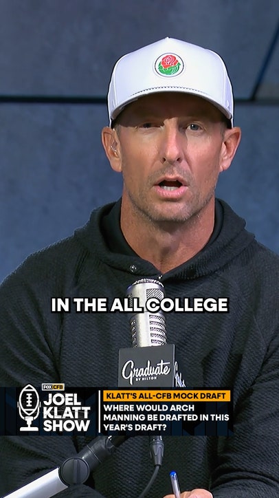 Where would Arch Manning go in an all CFB draft? 👀🤔