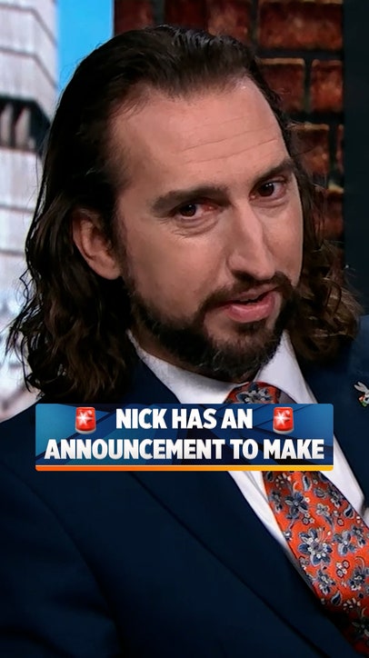 Nick Wright has an announcement regarding the Lakers 👀