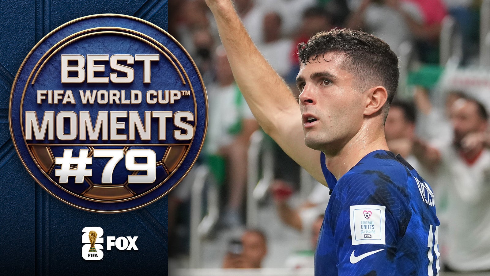 Christian Pulisic DELIVERS for the United States ⭐️ No. 79 in Best FIFA World Cup™ Moments 🏆