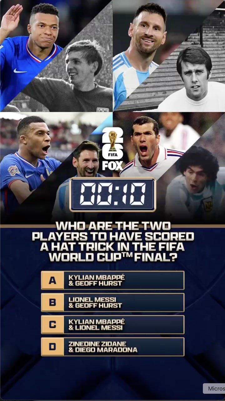 79 days until the FIFA World Cup on FOX! Which two players scored