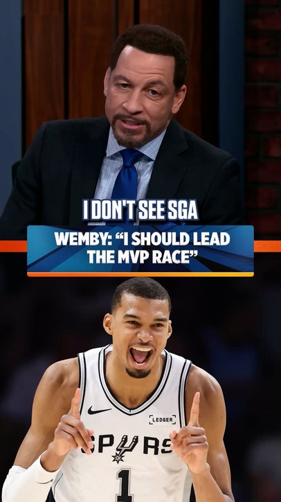 Chris Broussard didn't like Wemby's MVP talk... 👀
