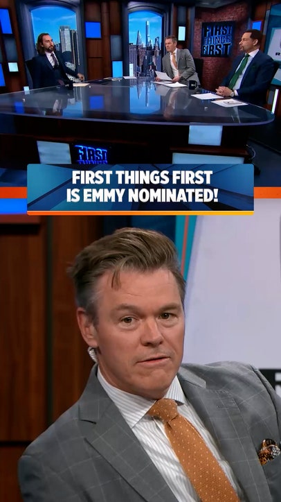 First Things First is EMMY NOMINATED! Thank you for your support!