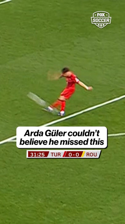 Arda Güler couldn't believe he missed this shot 🤯