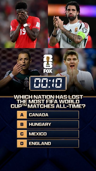 76 days until the FIFA World Cup on FOX! Which nation has lost the most FIFA World Cup matches all-time ⁉️ 🌎 🏆