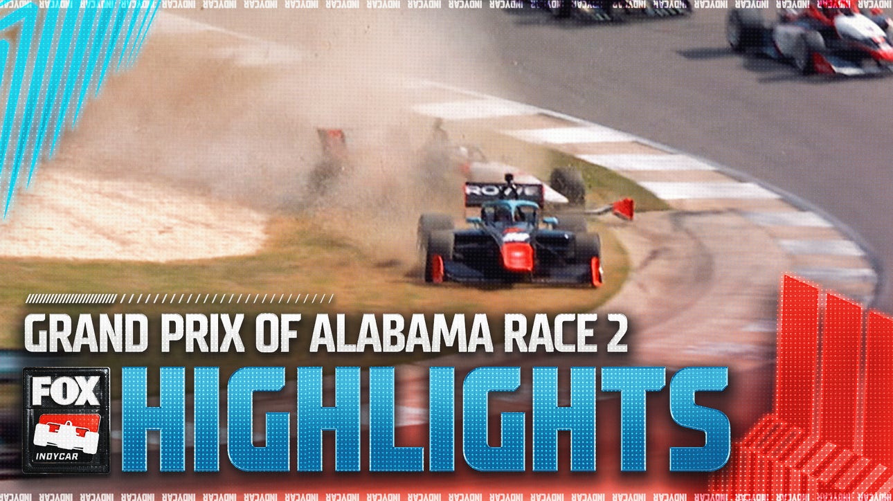 INDY NXT: Grand Prix of Alabama Race 2 Highlights 🏁 INDYCAR on FOX