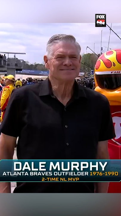 Braves legend Dale Murphy gets the engines fired at Barber Motorsports Park!