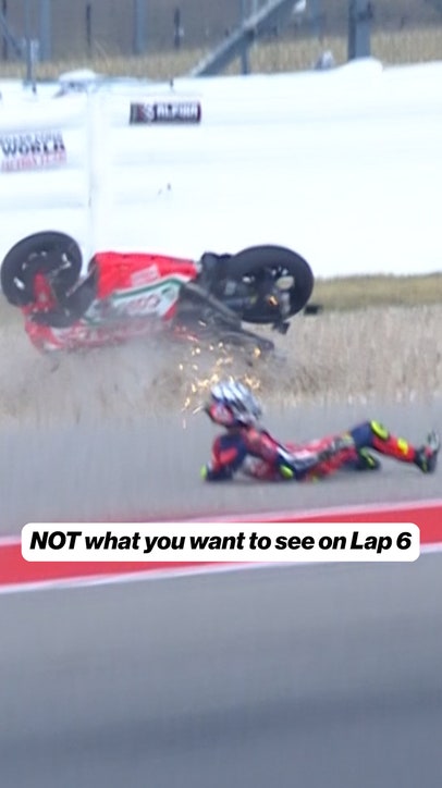 Rough start to the race here 😬