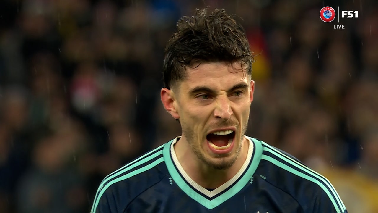 Kai Havertz converts from the penalty spot to give Germany 1-0 lead over Ghana