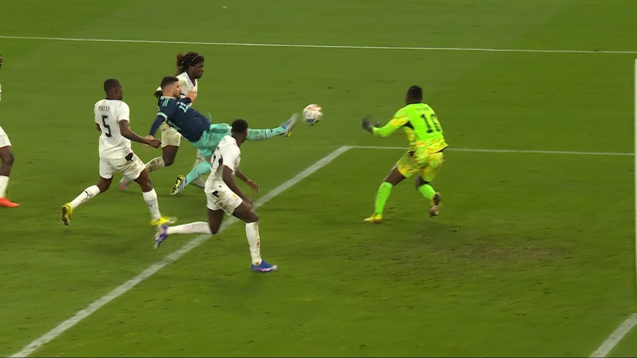 Deniz Undav scores in 88' to give Germany a 2-1 lead over Ghana