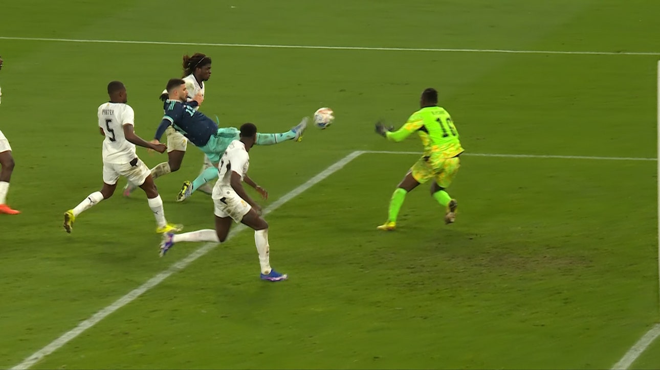 Deniz Undav scores in 88' to give Germany a 2-1 lead over Ghana