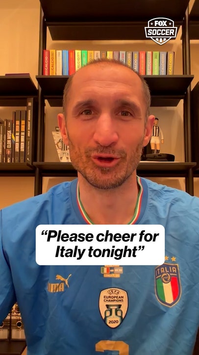 Italian legend Giorgio Chiellini gets The Azzurri ready as they look to return to the FIFA World Cup for the first time since 2014 🇮🇹
