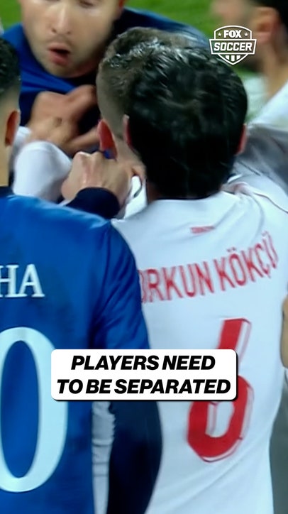 Things are getting chippy in Kosovo vs Türkiye 👀