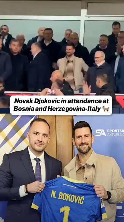 Fans show love to Novak Djokovic ❤️🙌 