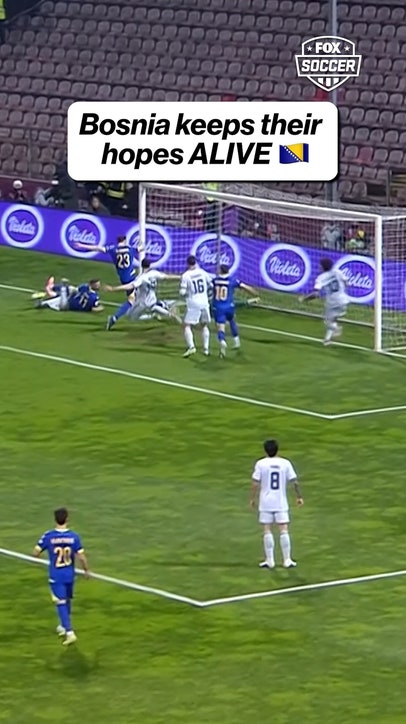 PURE CHAOS AS BOSNIA AND HERZEGOVINA EQUALIZES VS ITALY! 🇧🇦🤯