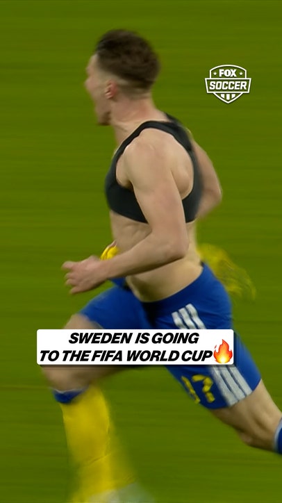 SWEDEN ARE HEADED BACK TO THE FIFA WORLD CUP 🇸🇪🙌