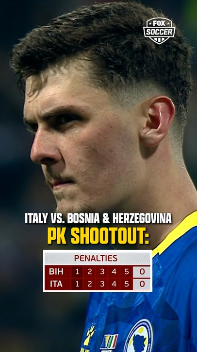 Relive the PK shootout between Italy and Bosnia and Herzegovina 🇮🇹🇧🇦