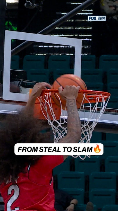 Steal → alley-oop → finish 💥