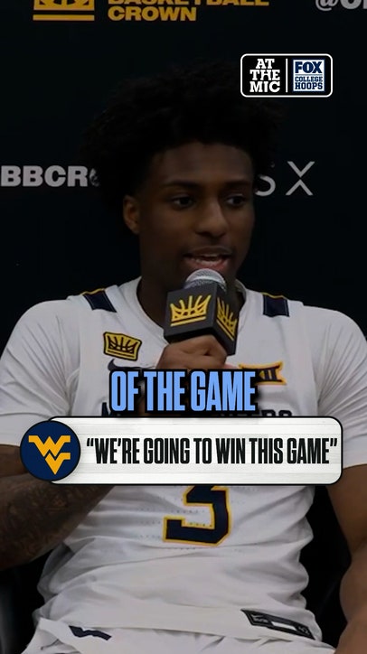 After a standout comeback win, Honor Huff breaks down how West Virginia closed it out in OT🔥