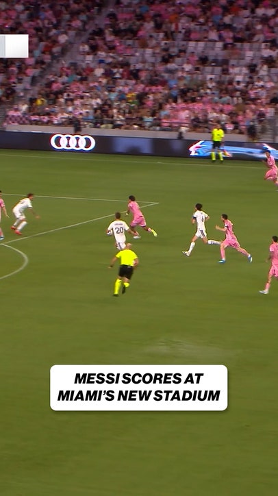 MESSI EQUALIZES FOR MIAMI AT NU STADIUM ‼️